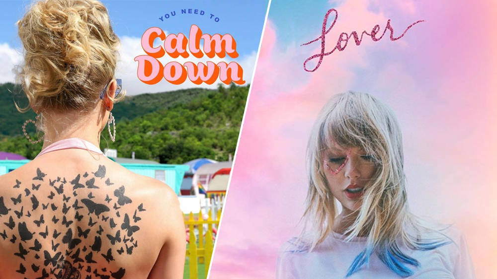 Pop star Taylor Swift announced that her new album "Lover" will be